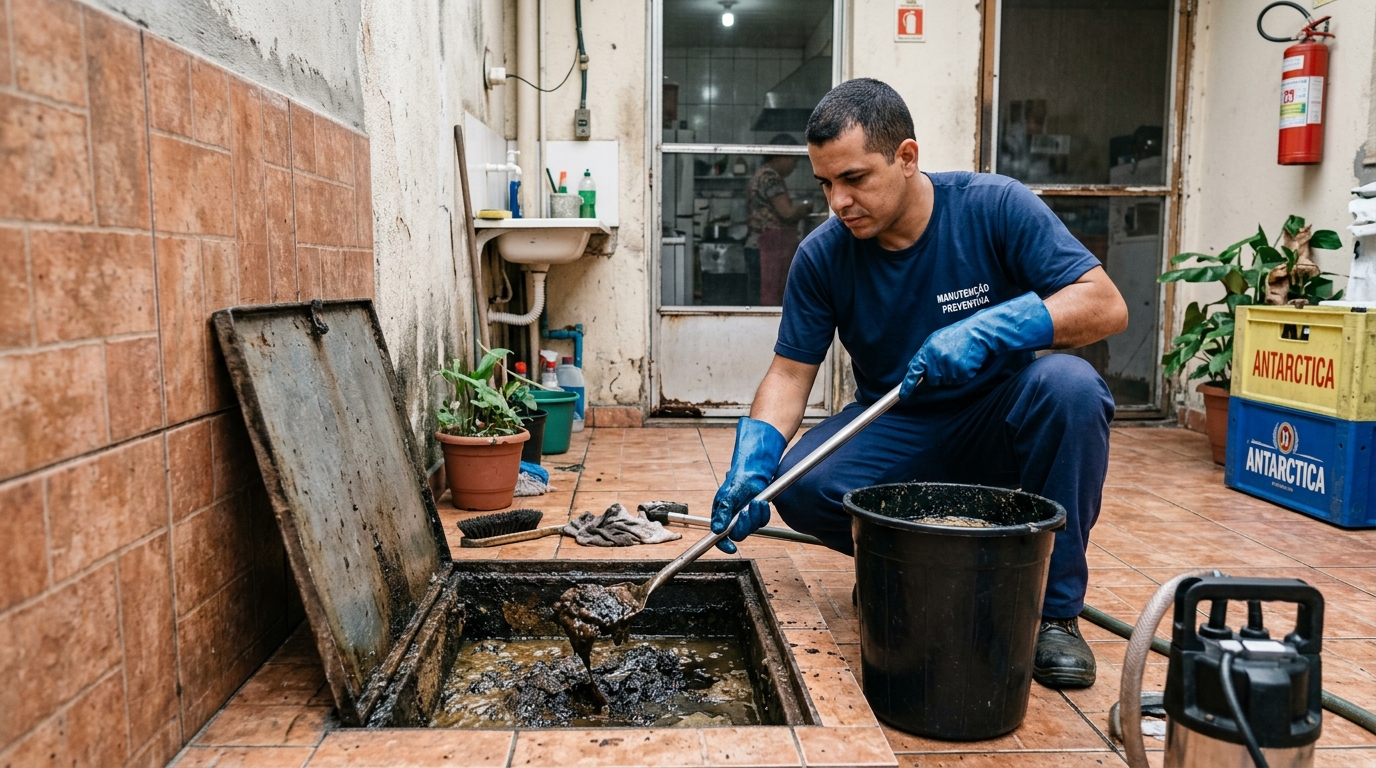Limpeza de Caixa de Gordura perto de mim em Belém‑PA